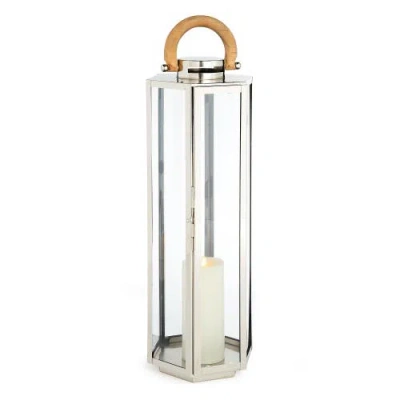 Napa Home & Garden Dockside Outdoor Lantern In Silver