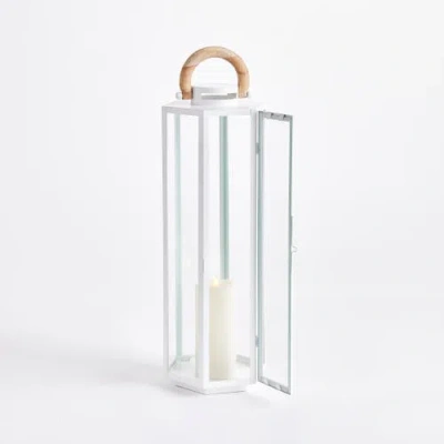 Napa Home & Garden Dockside Outdoor Lantern In White