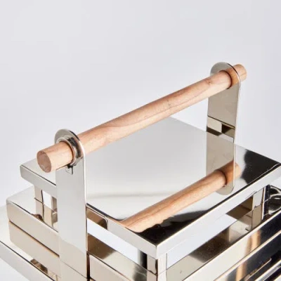 Napa Home & Garden Adwin Outdoor Lantern In Silver