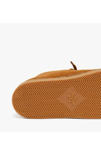 Mcm Platform Boots In Brown