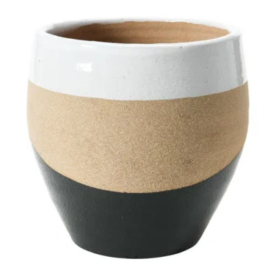 Storied Home Terra-cotta Planter, Multi Color In Multi
