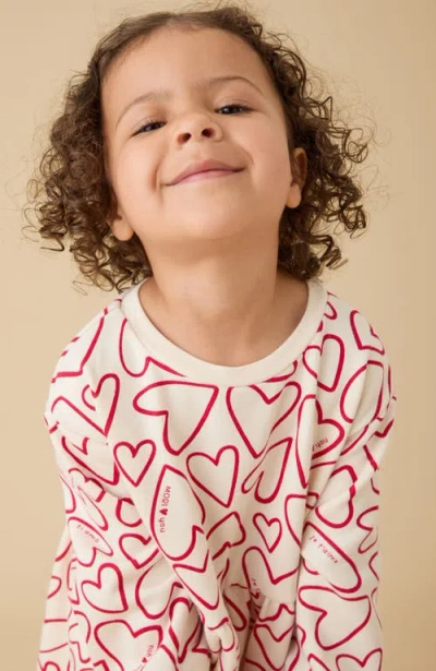 Mori Hearts Dress In Multi