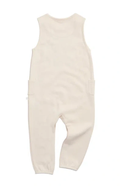 Mori Hearts Dungarees In Neutral