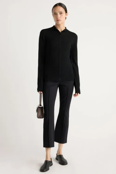 Modern Citizen Tez Kick-flare Ponte Stretch Pant In Black