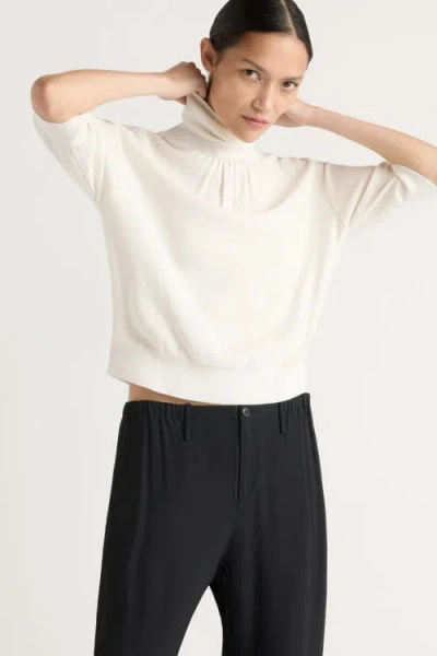 Modern Citizen Nuri Tailored Stretch-waist Pant In Black