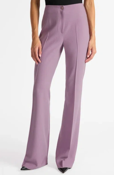 Santorelli Elizabeth Flared Leg Pant In Purple