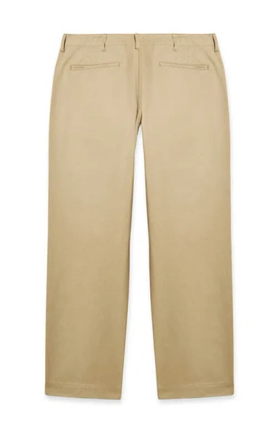 Fortela Officer Cotton Chino Trousers In Nude