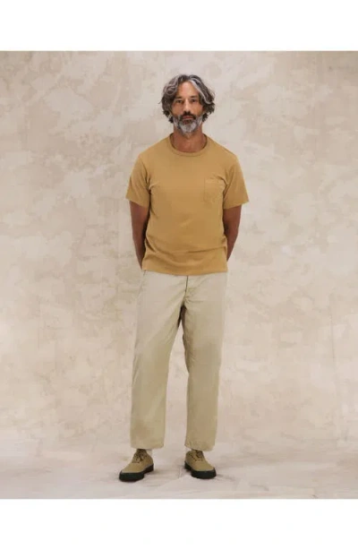 Fortela Officer Cotton Chino Trousers In Nude