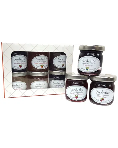 Sarabeth's Mini Jar Preserves Sampler Set In Silver