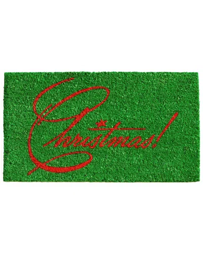 Home & More Christmas Doormat In Green