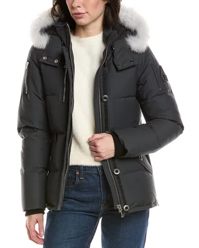 Moose Knuckles Jacket In Gray