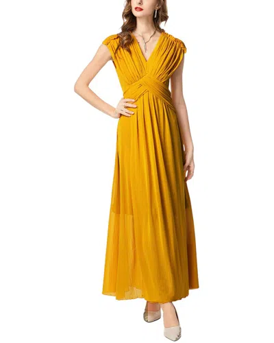 Burryco Maxi Dress In Yellow
