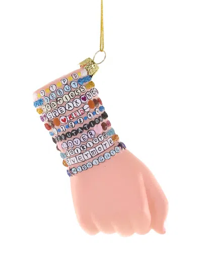 Cody Foster & Co. Swifty Friendship Bracelets Ornament In Multi
