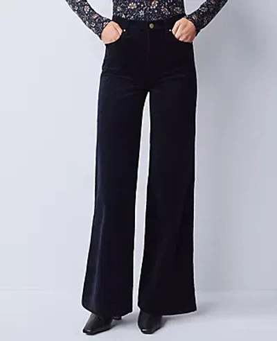 Ann Taylor Weekend Collection Wide-leg Corduroy Pant In Multi