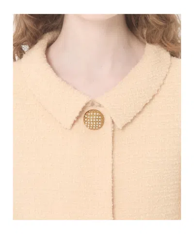 Valentino Garavani Vlogo Signature Wool Jacket In Neutral