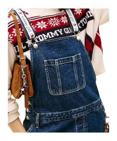 Tommy Hilfiger Denim Overalls In Blue