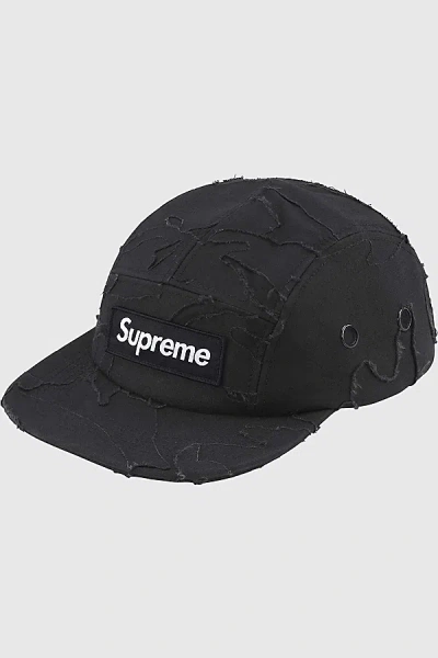 Supreme Layered Camo Camp Cap In Black, Women's At Urban Outfitters In Black
