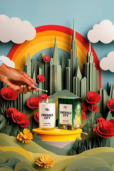 Homesick Emerald City Candle In Emerald City At Urban Outfitters In Neutral