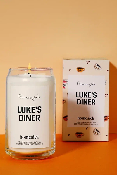 Homesick Luke's Diner Candle In Luke's Diner At Urban Outfitters In Neutral
