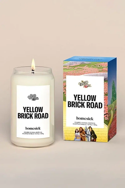 Homesick Emerald City Candle In Yellow Brick Road At Urban Outfitters In Multi