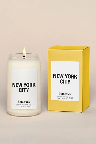 Homesick New York City Candle In New York City At Urban Outfitters In Yellow
