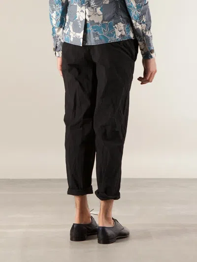 Kolor Cropped Trousers In Black