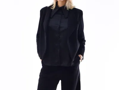Lotus Eaters Ma3 Aspect Blazer In Black In Black