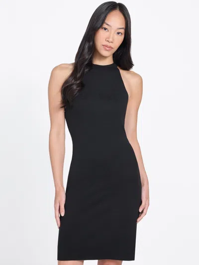 Guess Factory Cami Bodycon Sweater Dress In Black