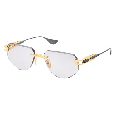 Dita Grand-imperyn Optical Dt Dtx164-a-01 Unisex Rimless Eyeglasses 56mm In Gold