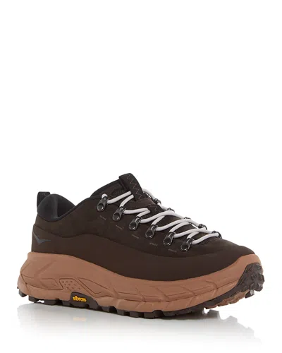 Hoka One One Tor Summit Lace-up Sneakers In Brown