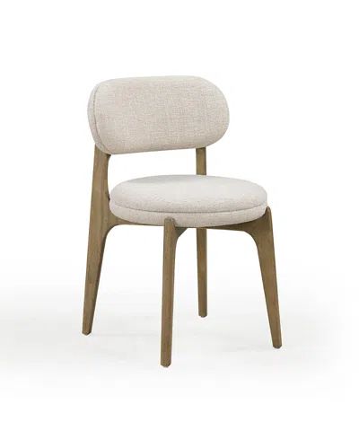 Tov Furniture Carnation Performance Fabric Dining Chair In Neutral