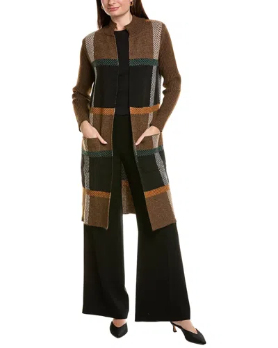 Joseph A . Printed Cardigan In Multi