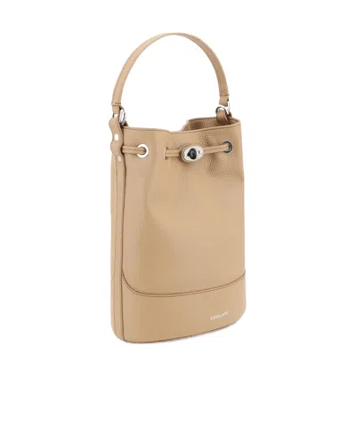 Zanellato Monda Daily Small Leather Bucket Bag In Brown
