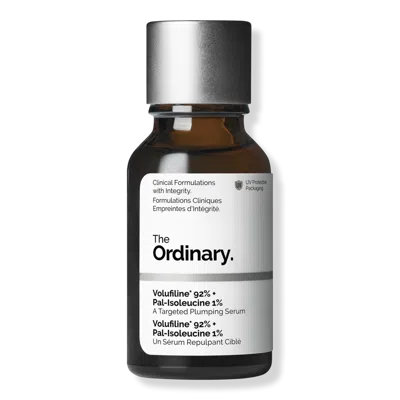 The Ordinary Volufiline 92% + Pal-isoleucine 1% Plumping Serum In Brown