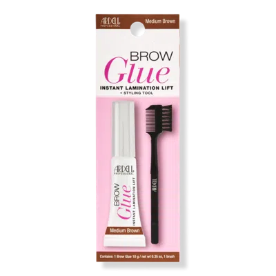 Ardell Brow Glue Instant Lamination Lift Gel - Medium Brown In Multi