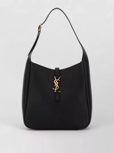 Saint Laurent Black Le 5 A 7 Small Shoulder Bag