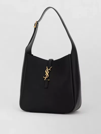 Saint Laurent Black Le 5 A 7 Small Shoulder Bag