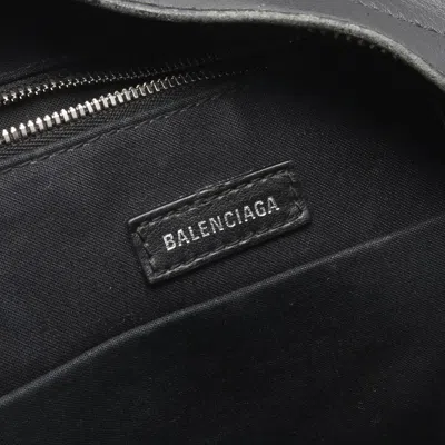Pre-owned Balenciaga Black Leather Backpack ()