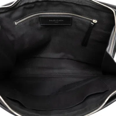 Pre-owned Balenciaga Black Leather Clutch Bag ()