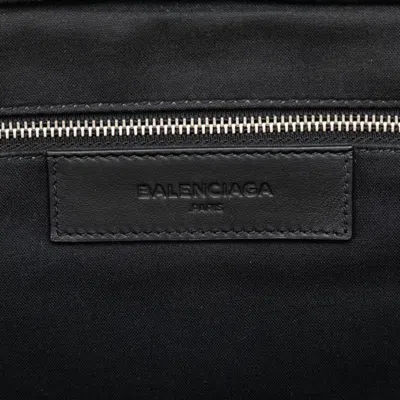 Pre-owned Balenciaga Black Leather Clutch Bag ()