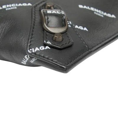 Pre-owned Balenciaga Black Leather Clutch Bag ()