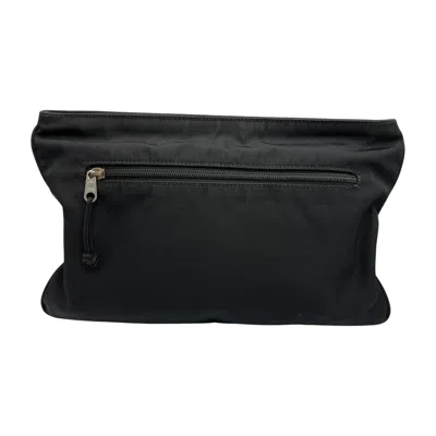 Pre-owned Balenciaga Black Nylon Clutch Bag Pouch ()