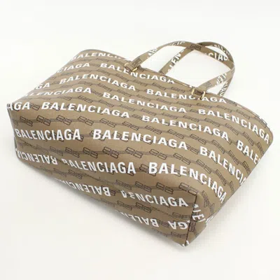 Pre-owned Balenciaga Brown Pvc Tote Bag ()