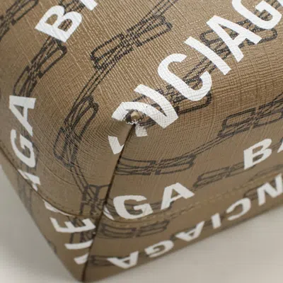 Pre-owned Balenciaga Brown Pvc Tote Bag ()