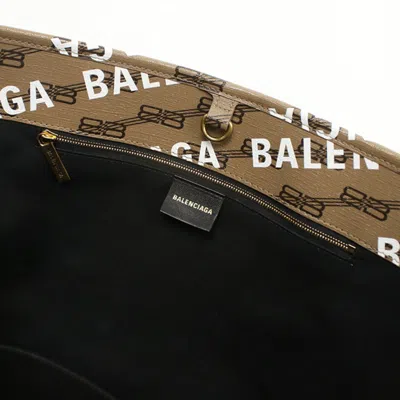 Pre-owned Balenciaga Brown Pvc Tote Bag ()