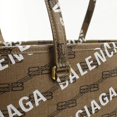 Pre-owned Balenciaga Brown Pvc Tote Bag ()