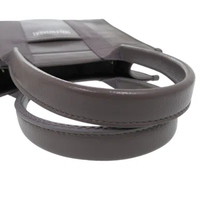 Pre-owned Balenciaga Gray Leather Tote Bag ()