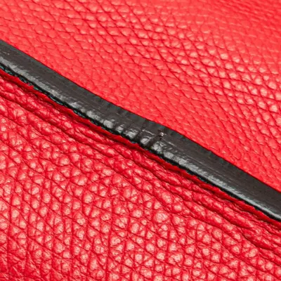 Pre-owned Balenciaga Red Color Leather Shoulder Bag Tote Bag ()