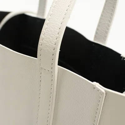 Pre-owned Balenciaga White Leather Tote Bag ()