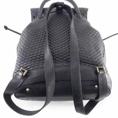 Pre-owned Bally Black Leather Backpack ()